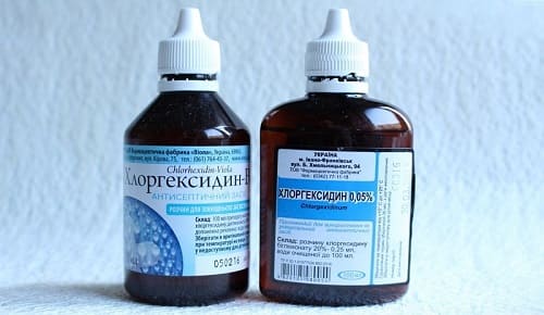 Хлоргексидин для обработки ран