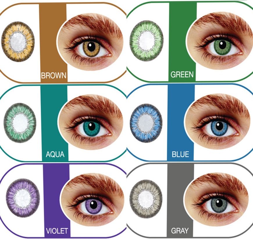 Как правильно выбрать контактные линзы для глаз?