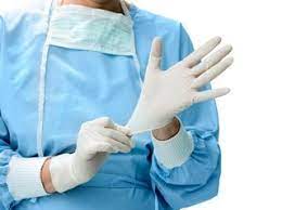 Применение медицинских перчаток