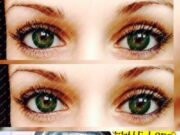 Зеленые крейзи линзы на Хеллоуин