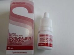 Сульфацил натрия: глазные капли для лечения конъюнктивита у детей и взрослых