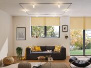 Трековая система освещения в интерьере