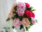 Использование пионов для букетов