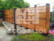 Забор из реек: лучший вариант для дач