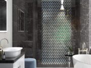 Мозаика в интерьере ванной комнаты