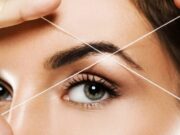 Моделирование бровей нитью