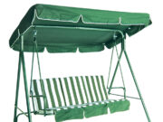 Виды садовых качелей