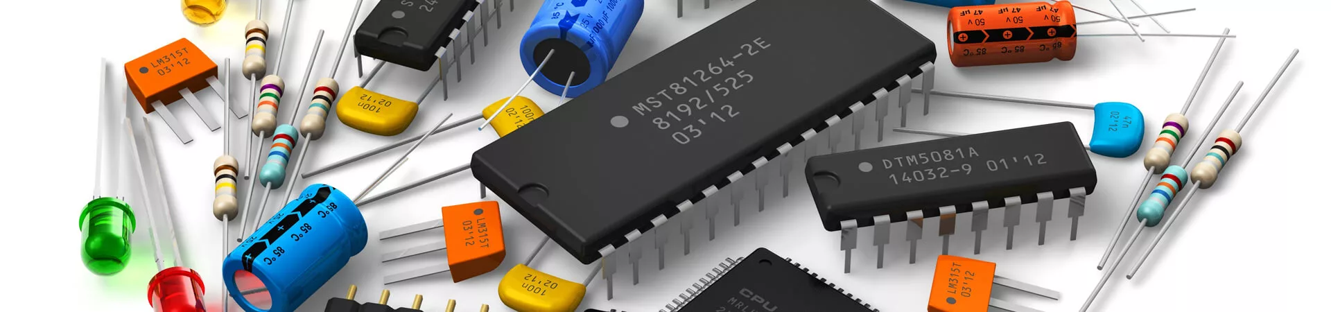 Электронные компоненты радиодетали. Компоненты микросхемы. Детали микросхемы. Межблочный кабель стингер. Пассивные электронные компоненты.